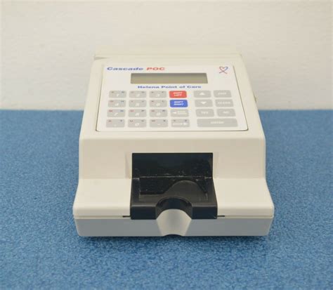 helena laboratories cascade poc point of care analyzer|helena hemostasis poc.